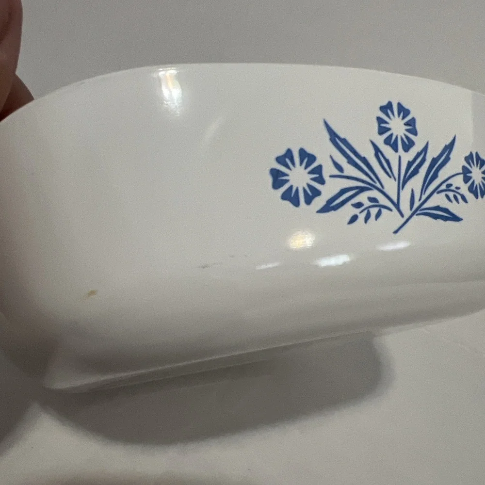 Corning Ware P-1-B Blue Cornflower 1 Quart No Lid